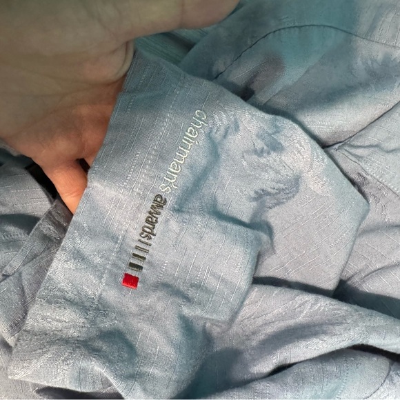 Port Authority Blue Casual Button Down Shirt - Picture 8 of 10